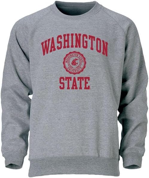 Barnesmith Crewneck Sweatshirt for College, Heritage Logo, Adult Unisex