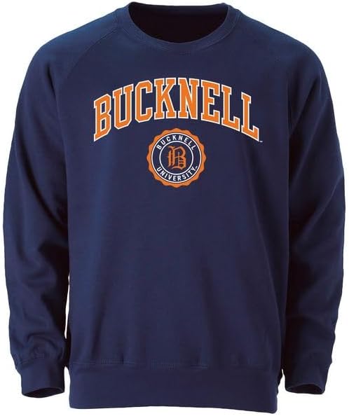 Barnesmith Crewneck Sweatshirt for College, Heritage Logo, Adult Unisex (Bucknell University)