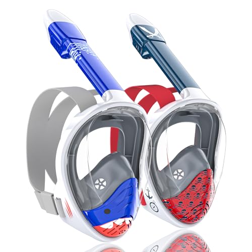 QingSong Kids Full Face Snorkel Mask