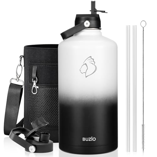 BUZIO 128 oz Travel Flask