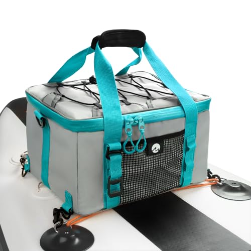 Paddle Board Cooler, Paddleboard Cooler Deck Bag with Detachable Bottle Opener, Paddle Board Accessories, Sup Cooler Bag for Beach, Camping, Kayaking, Travel