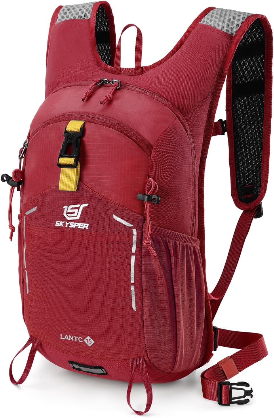 SKYSPER Small Hiking Backpack - 15L (Red)