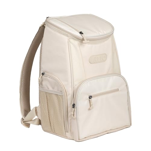 RTIC 15 Can Lightweight Backpack Cooler Soft Insulated Portable Bag for Lunch, Beach, Drink, Beverage, Travel, Camping, Picnic, Car, Hiking,