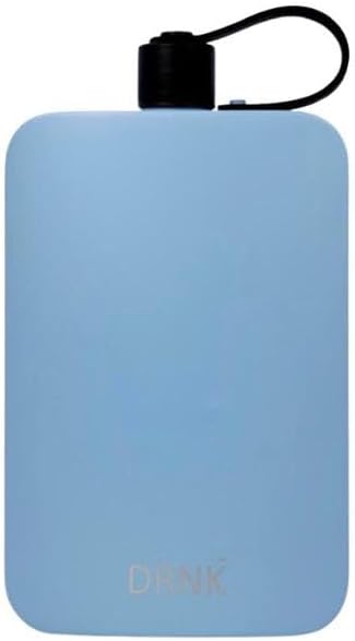 DRNK Steel Flat Bottle (Azure)