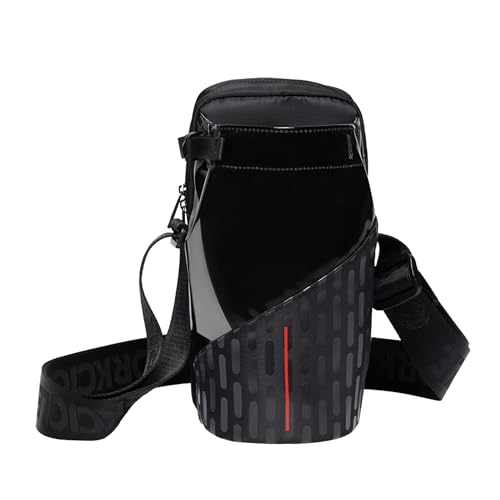 Corkcicle Crossbody Water Bottle Sling Bag - Adjustable Strap - Padded Interior Pocket - Fits 16 oz to 40 oz Tumblers - Summer Drinkware Gift