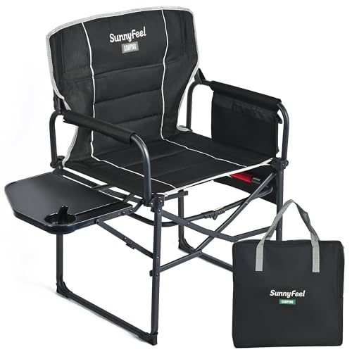 SUNNYFEEL Camping Directors Chair