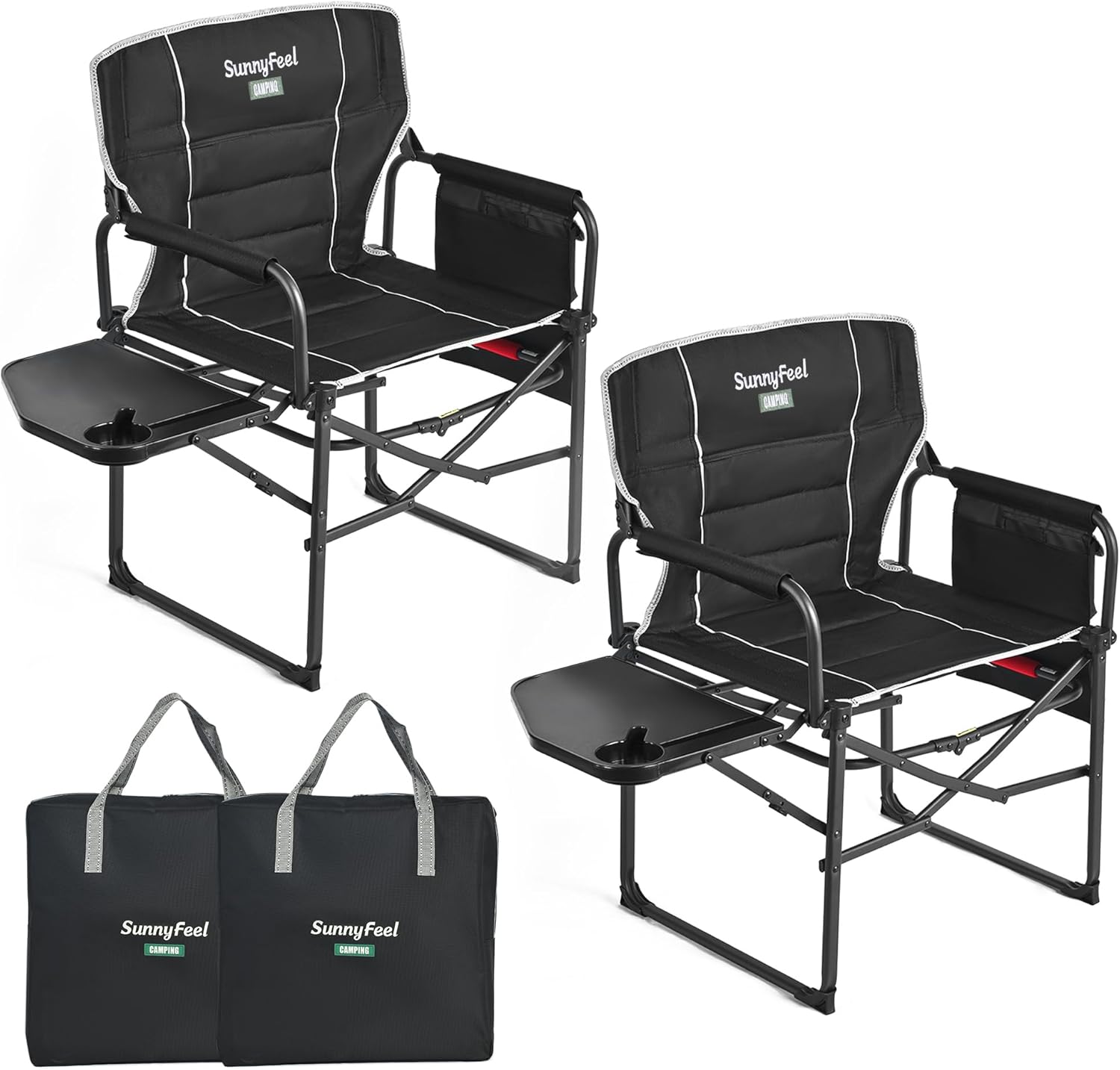 SUNNYFEEL Camping Directors Chair