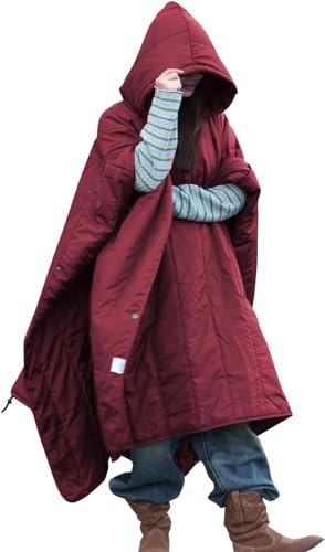 DUKUSEEK Hooded Stadium Blanket