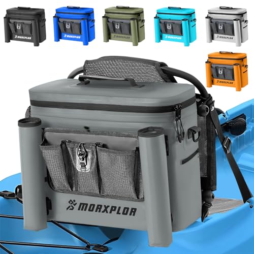 Kayak Cooler,Waterproof Kayak Seat Back Cooler for Kayaking,Kayak Accessories Cooler Bag,Protable Ice Chest,Beach Cooler,Travel Cooler for Camping or Lunch Bag