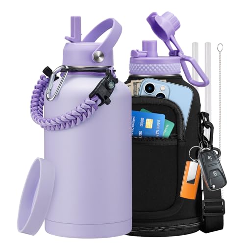 VICKNIY Half Gallon Water Bottle