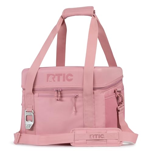 RTIC 15 Can Everyday Cooler, Soft Sided Portable Insulated Cooling for Lunch, Beach, Drink, Beverage, Travel, Camping, Picnic, for Men and Women