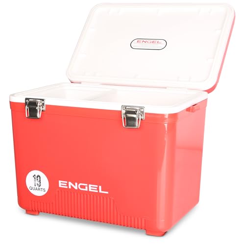 Engel 19qt Leak-Proof, Air Tight, Drybox Cooler and Small Hard Shell Lunchbox (Newer ASIN)