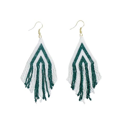 INK+ALLOY Game Day Earrings (Green)