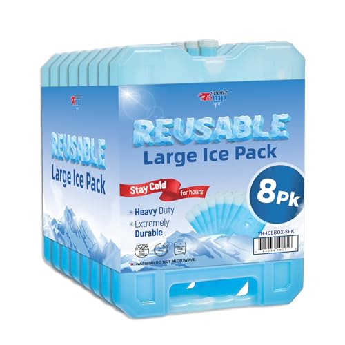 Reusable Jumbo Ice Pack (8-pack)