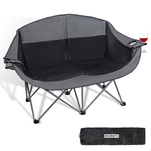 WILDROOTS Outdoor Folding Double Camping Chair