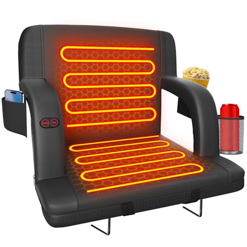 Suteck Dual-Heated Stadium Seat (25")
