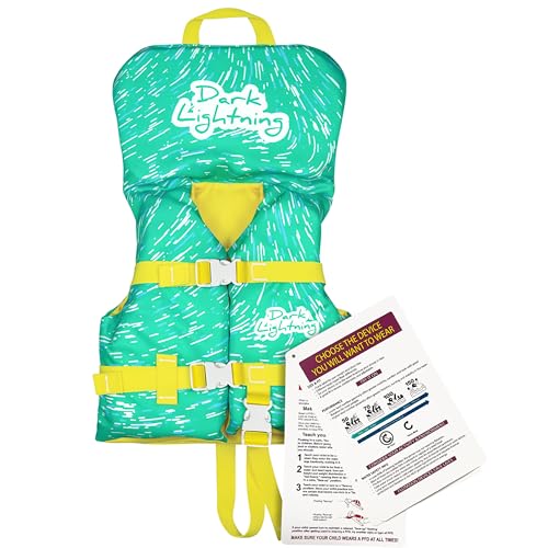 Dark Lightning Infant Life Jacket (Premium Option)