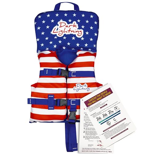 Dark Lightning Infant Life Jacket (Top Rated)