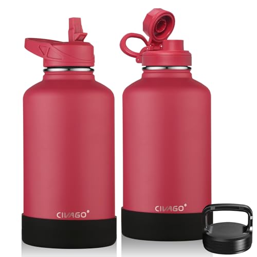 CIVAGO 64 oz Insulated Water Bottle