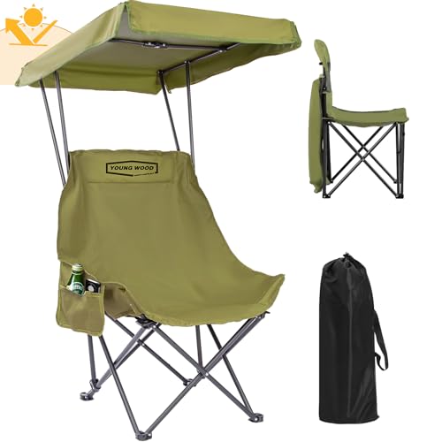 YOUNG WOOD Portable Camping Chair (Budget)