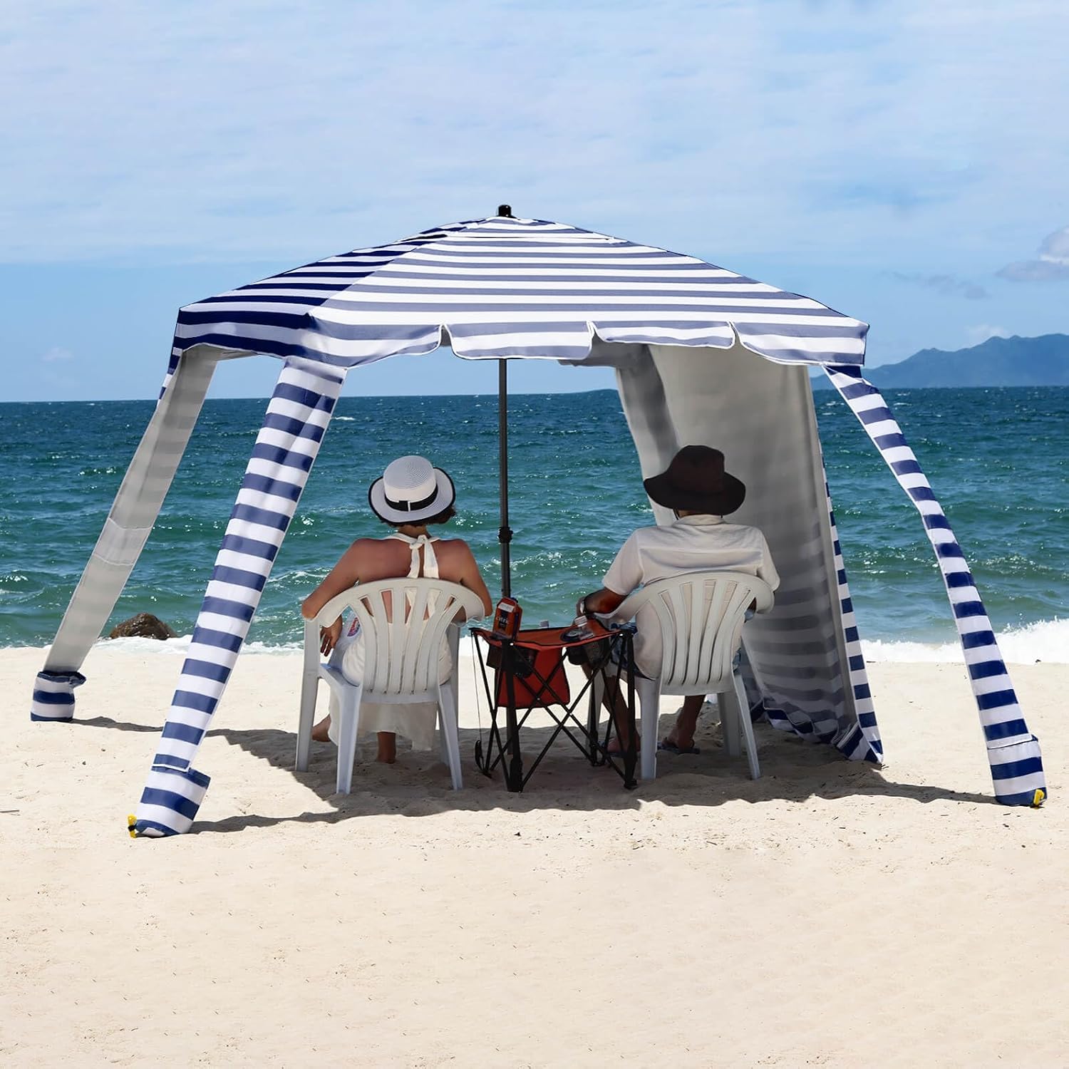Mojest Beach Cabana (with table)
