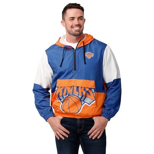 FOCO NBA mens Nba Team Logo Warm-up Windbreaker Jacket
