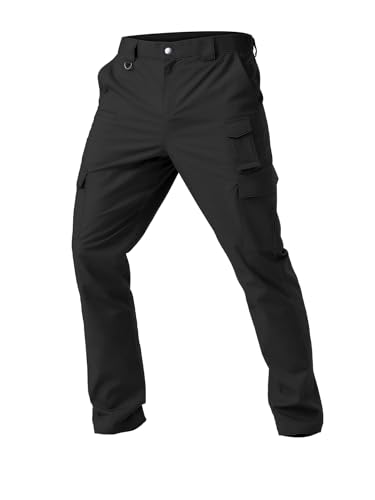 Men's Cargo Work Pants Water Resistant Tactical Pants 29"/31"/33" Lightweight Hiking Ripstop Pants Outdoor Apparel