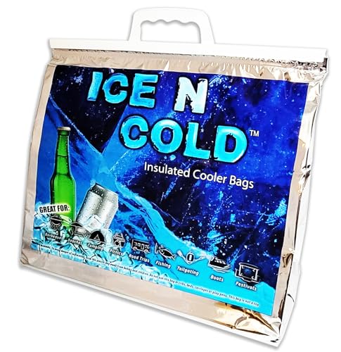ICE N COLD Insulated Cooler Bag (Pack of 10)