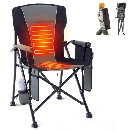 rotinyard Heated Folding Camping Chair
