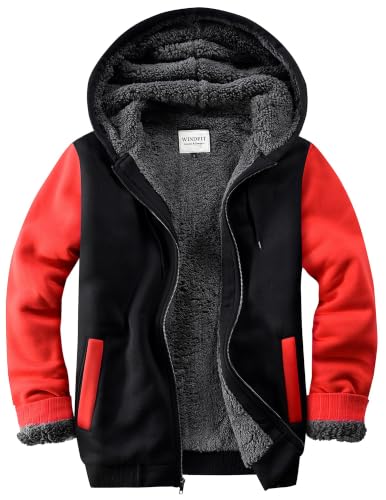 WINDFIT Men's Sherpa Jacket Heavyweight