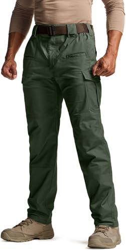 CQR Men's Flex Stretch Tactical Pants