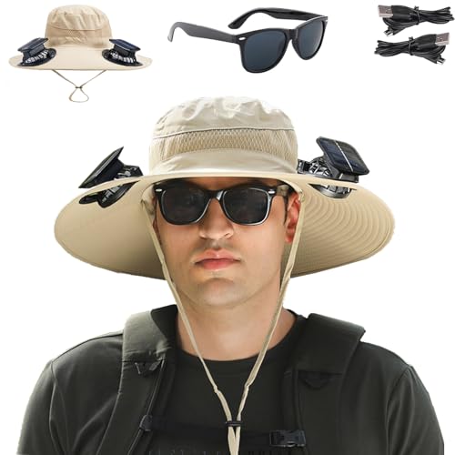 ZRPSIZP Fishing Hat with Sunglasses