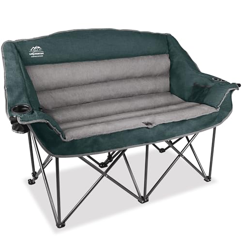 LANMOUNTAIN Fully Padded Double Chair
