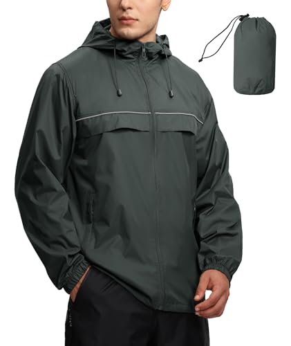 SWISSWELL Packable Rain Jacket