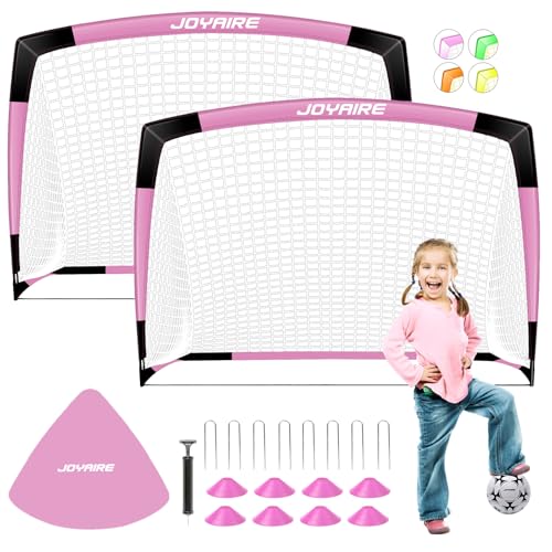JOYAIRE 4x3 ft Soccer Goals (2-pack)