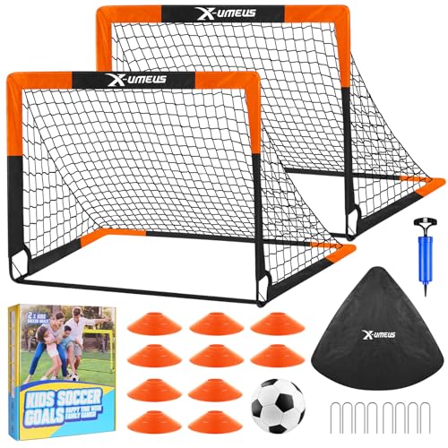 X-UMEUS Kids Soccer Goals (4x3 ft)