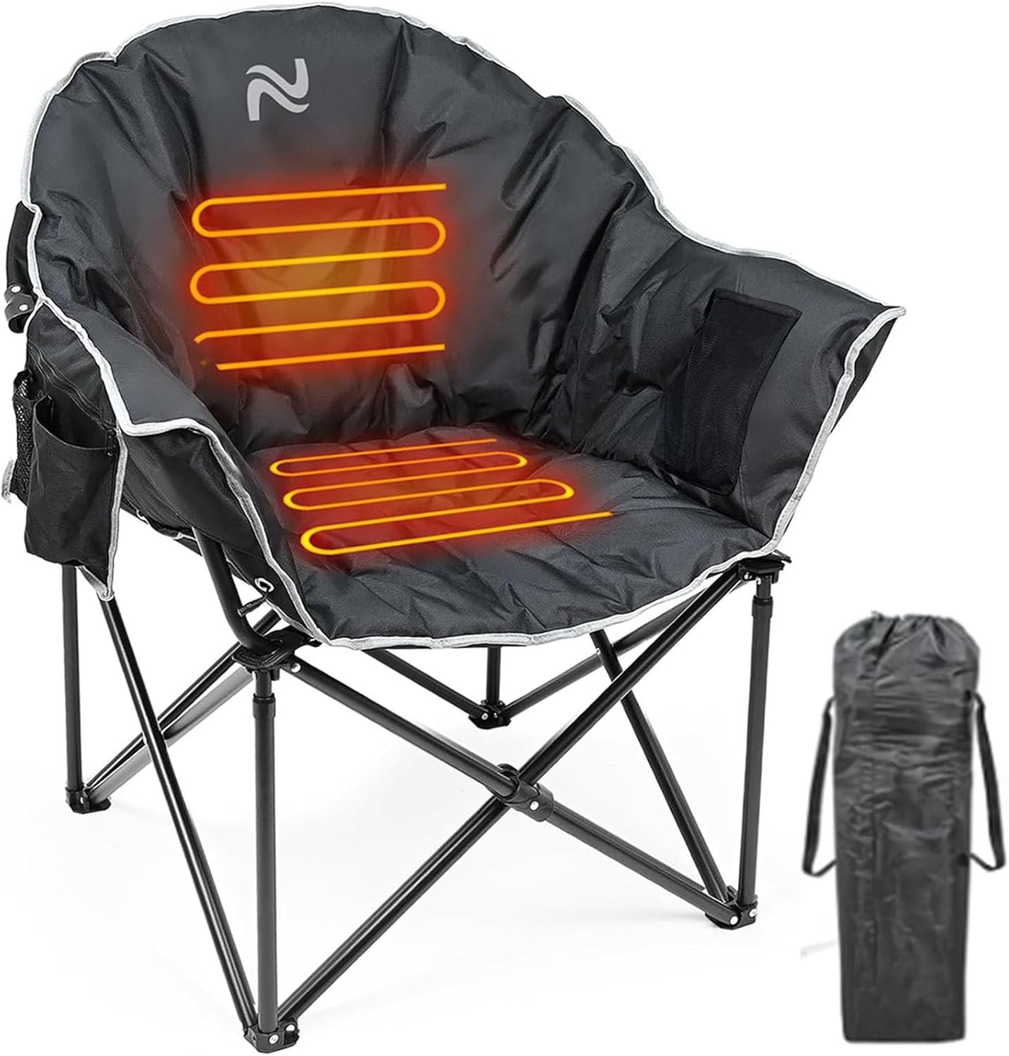 LILYPELLE Oversized Heated Camping Chair