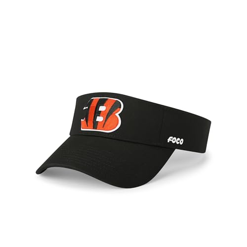 FOCO NFL Mens NFL Team Logo Visor Hat Caps