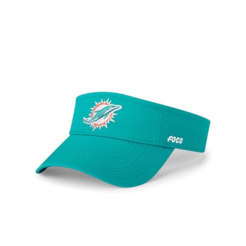 FOCO NFL Team Logo Visor Hat Caps