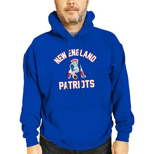 Team Fan Apparel NFL Adult Unisex Retro Gameday Ultra Soft Fleece Hooded Sweatshirt, Officially Licensed Football Hoodie