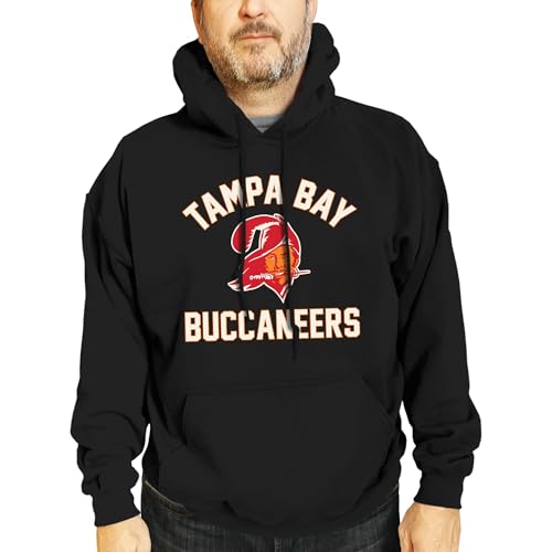 Team Fan Apparel NFL Adult Unisex Retro Gameday Ultra Soft Fleece Hooded Sweatshirt, Officially Licensed Football Hoodie