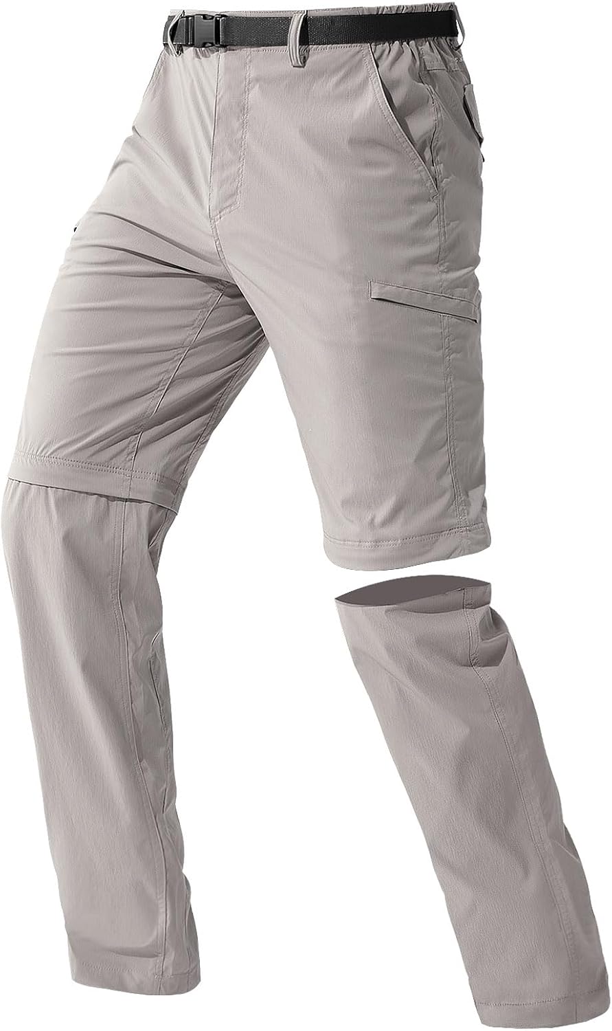 FREE SOLDIER Men's Outdoor Convertible Hiking Pants