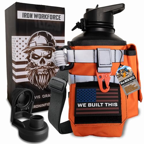 Iron Infidel Workforce 64 oz (Orange)