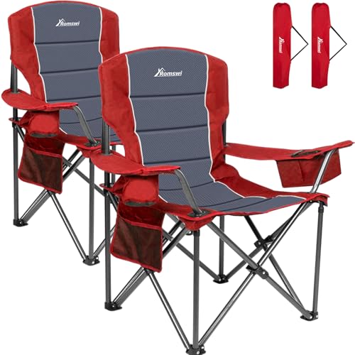 Romswi Oversized Camping Chairs (2-Pack)