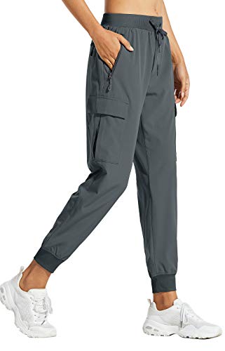 Libin Women's Cargo Joggers Lightweight Quick Dry Hiking Pants Athletic Lounge Casual Travel
