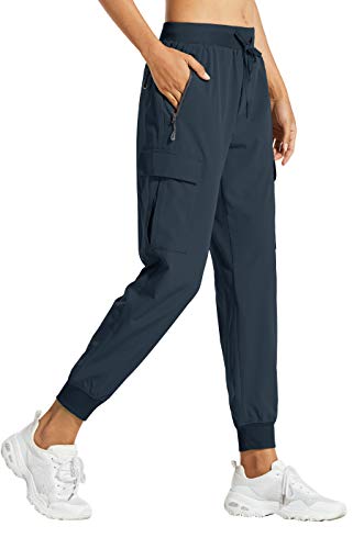 Libin Women's Cargo Joggers Lightweight Quick Dry Hiking Pants Athletic Lounge Casual Travel