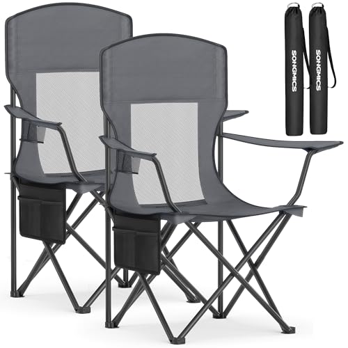 SONGMICS Breathable Camping Chair (Set of 2)