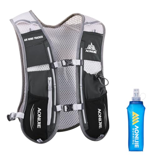 TRIWONDER Hydration Running Vest 5L Lightweight Water Pack for Men Women Hydration Backpack for Trail Race, Hiking, Cycling, Climbing, Camping, Jogging, Marathon