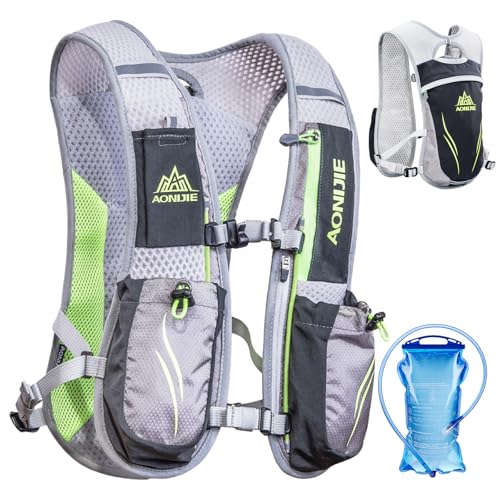 TRIWONDER Hydration Running Vest 5L Lightweight Water Pack for Men Women Hydration Backpack for Trail Race, Hiking, Cycling, Climbing, Camping, Jogging, Marathon
