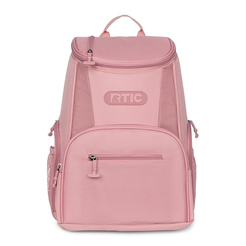 RTIC 15 Can Lightweight Backpack Cooler Soft Insulated Portable Bag for Lunch, Beach, Drink, Beverage, Travel, Camping, Picnic, Car, Hiking,